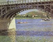 Gustave Caillebotte, The Bridge at Argenteuil and the Seine
